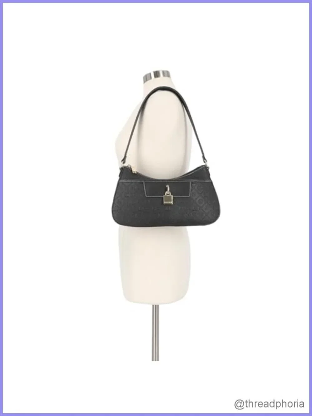 Vegan Leather Hobo Shoulder Bag Large Zipper Closure Purse